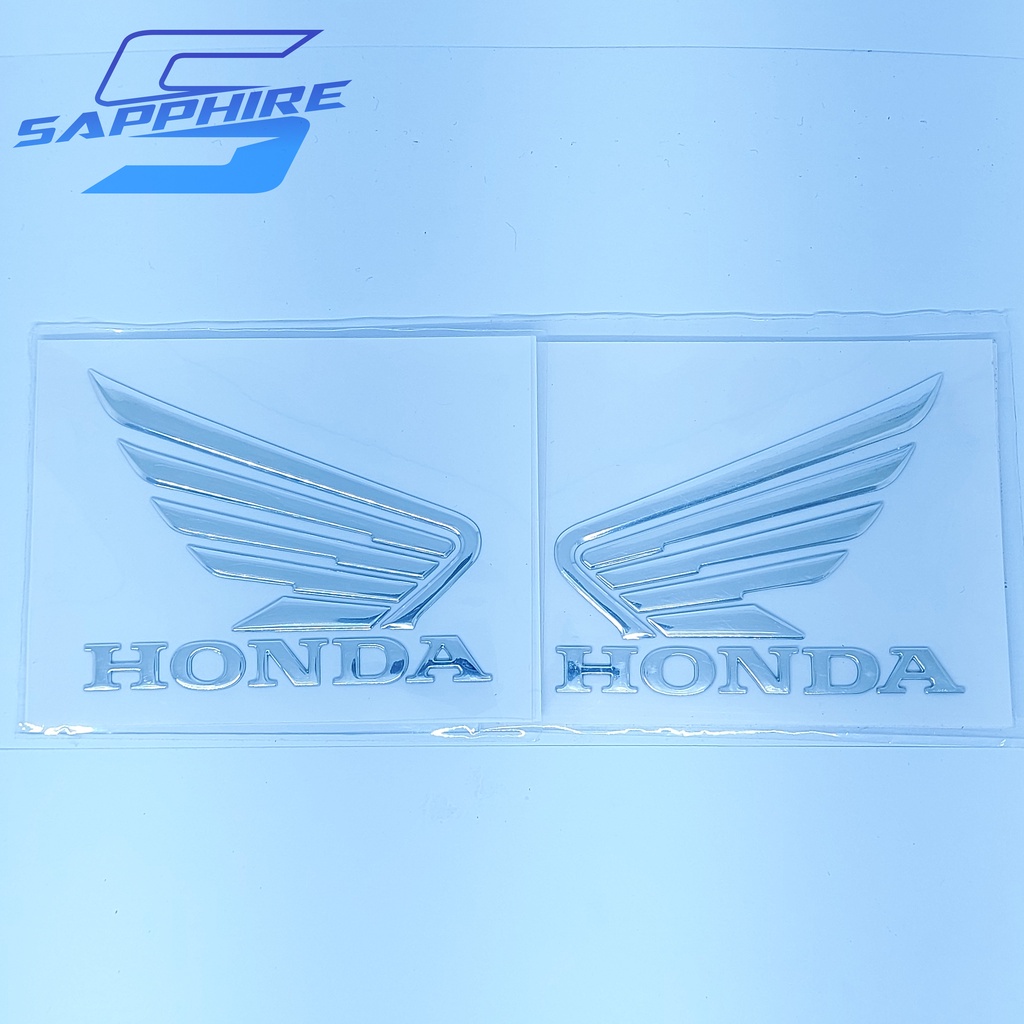 Sticker Emblem Sayap Honda Original Stiker Emblem Sayap Honda Original