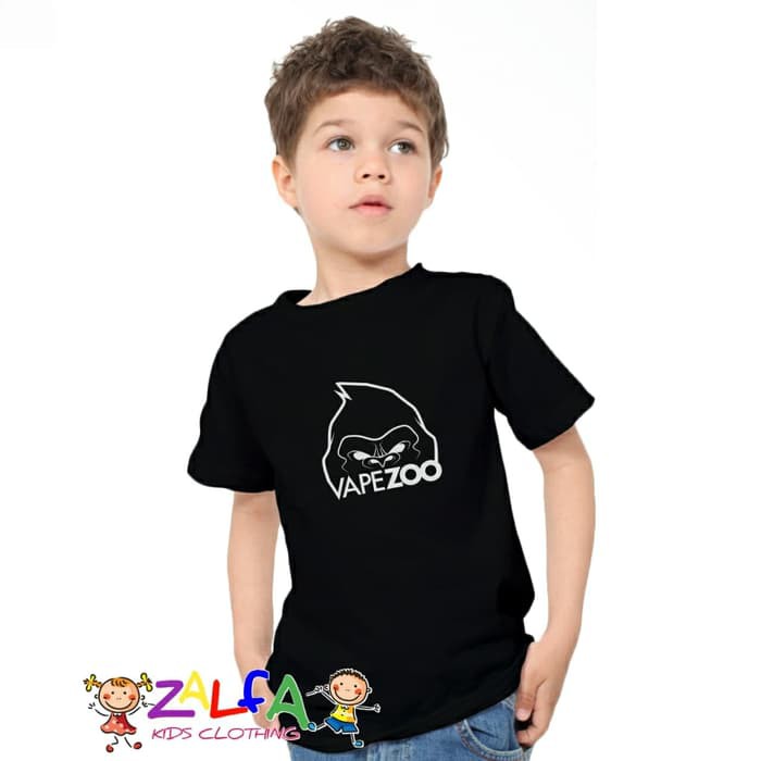 Tshirt Baju Kaos Anak Anak VapeZoo by Zalfa Kids