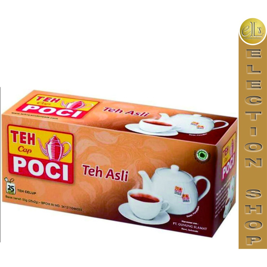 

Teh Cap Poci / Teh Asli / Teh Hitam Celup 25 bag