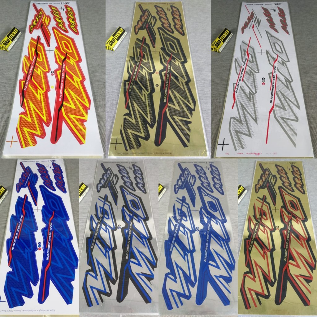 BISA COD Striping Sticker Variasi Mio Sporty Mio Smile Urbanl Shopee Indonesia