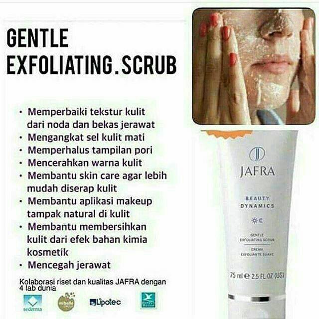jafra exfoliating scrub