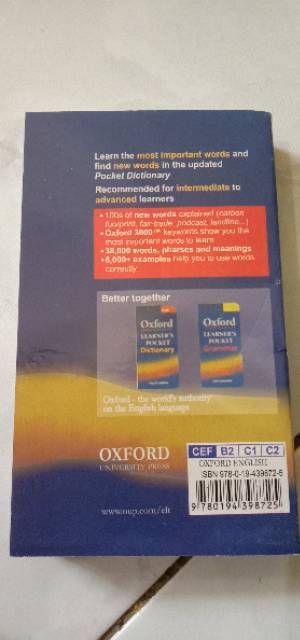 Kamus Oxford Pocket | Oxford Learners Pocket Dictionary Edition 4