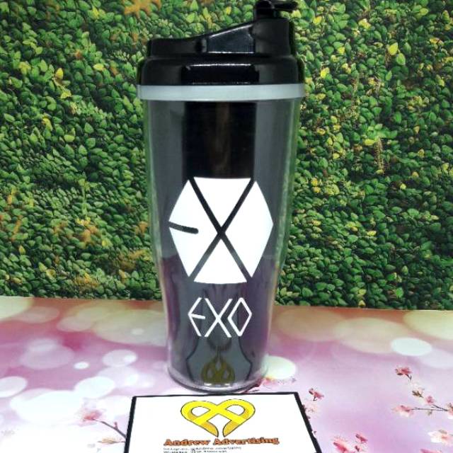 KPOP EXO / BOTOL TUMBLER EXO / MERCHANDISE EXO / EXO SOUVENIR / EXOL