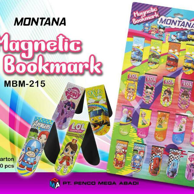 Post It Magnet  / Magnetic Bookmark / Post It Magnet Karakter / Post It Bahan Magnet