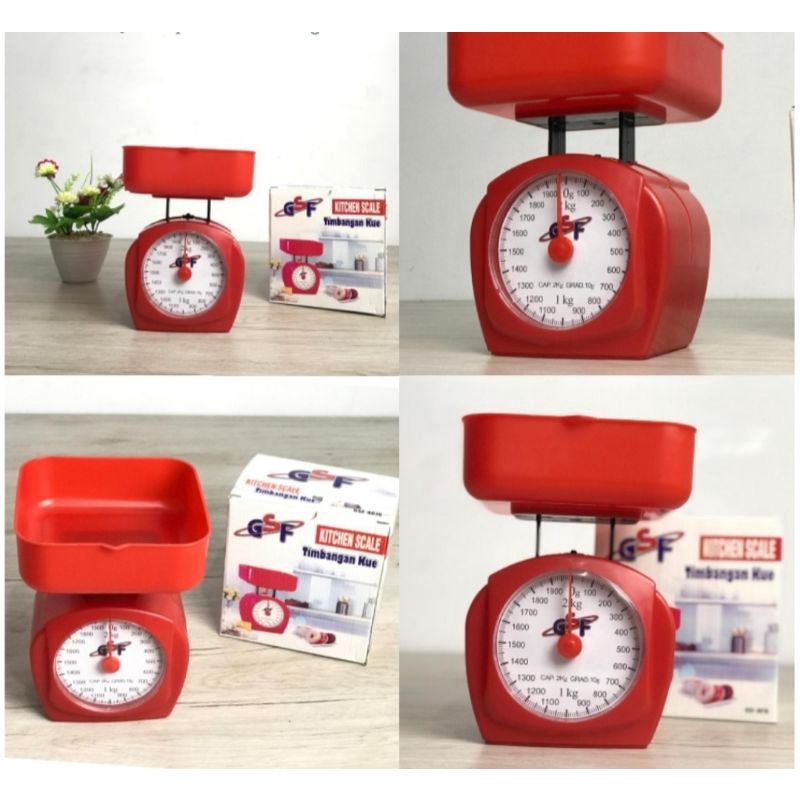 TIMBANGAN DAPUR 2KG [ TIMBANGAN KUE 2KG GSF]