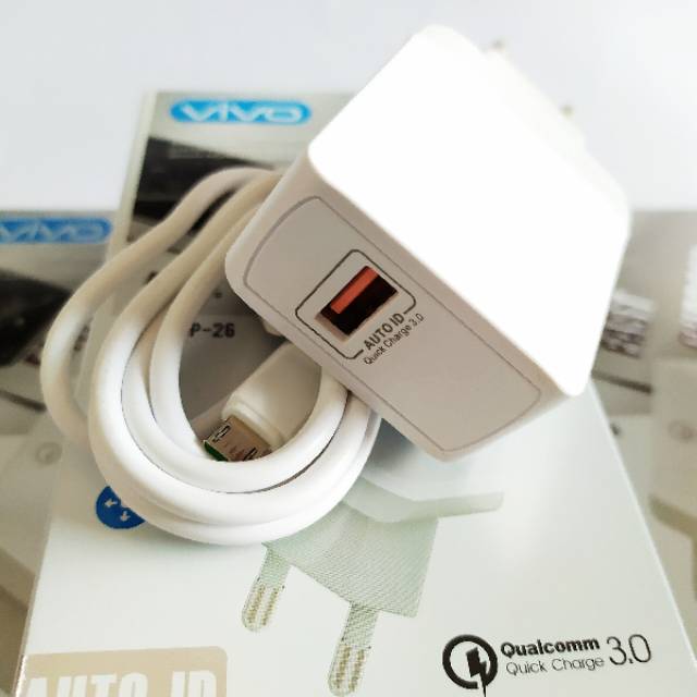 Charger Braded P26 VIVO XIAOMI Fast Charging