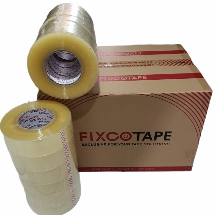 

(KHUSUS GOJEK / GRAB) LAKBAN JUMBO 45MM X 300M (DUS) - BENING ---Termurah---