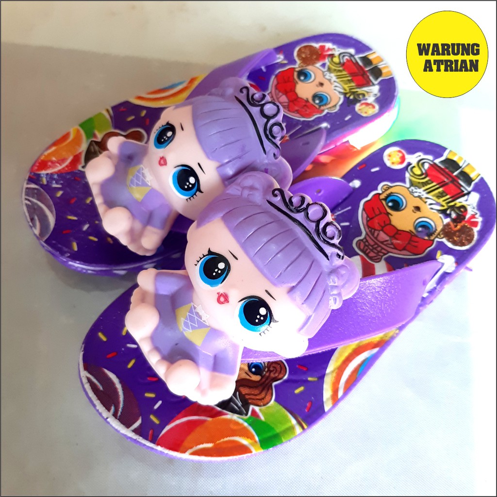 SENDAL ANAK PEREMPUAN MOTIF LOL BONEKA BISA NYALA DAN SENDAL ANAK PEREMPUAN MOTIF LOL BONEKA BISA NYALA DAN