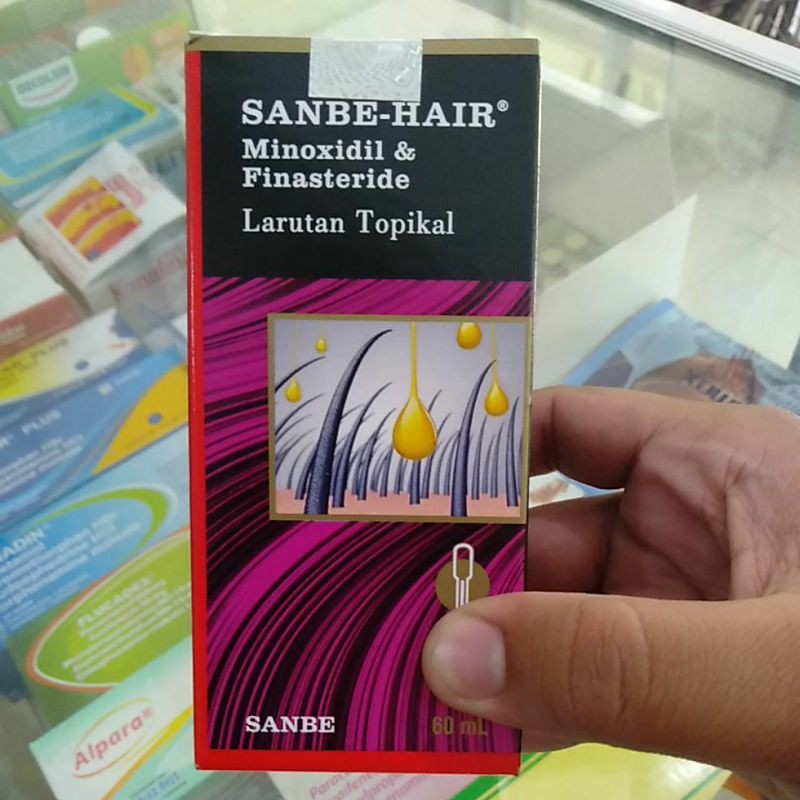 Sanbe Hair Penumbuh Penyubur Rambut Hair Tonic Obat Botak ( Solusi Kebotakan )