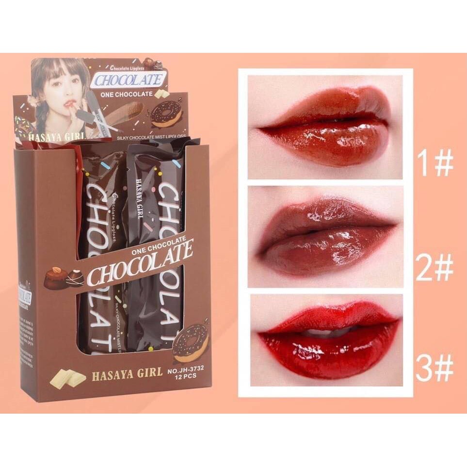 [Per Batang] Lipcream Hasaya Girl One Chocolate JH-3732