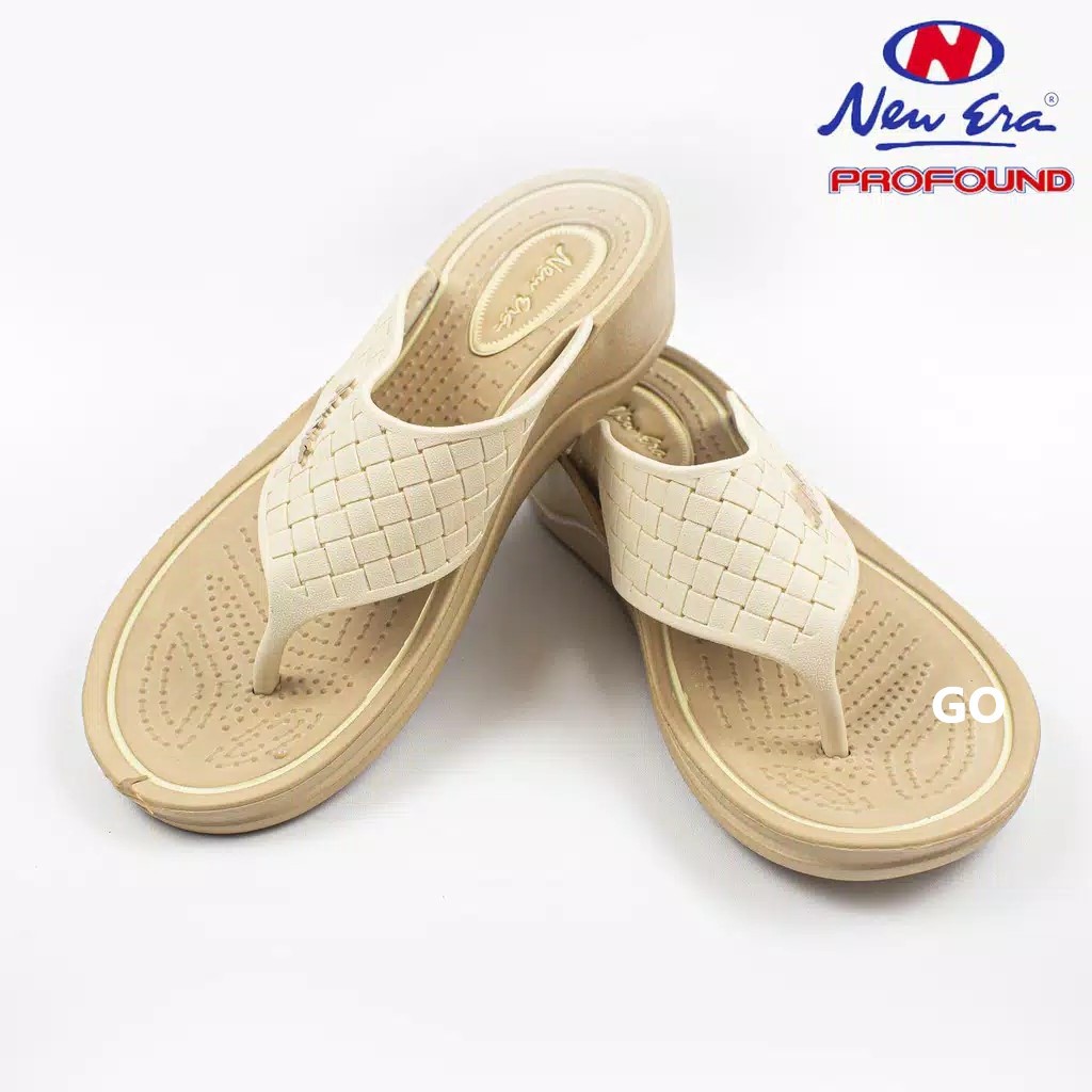 gos NEW ERA LB E-70171 Sandal Japit Wanita Sandal Wedgest Berkualitas