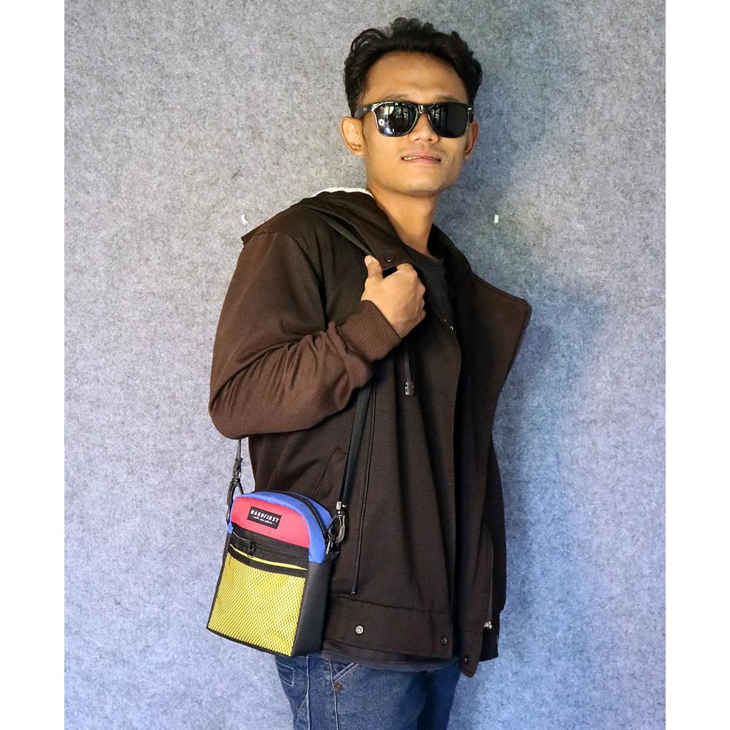 Sling Bag - Tas Selempang Hardfirst - Tas Bahu Pria Dan Wanita Casual - Real Pict