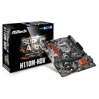 ASRock H110M-HDV (LGA1151, H110, DDR4)