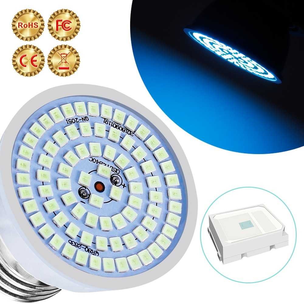Hot Promo ! CanLing Lampu Bohlam LED UV Anti Bakteri Bulb 80 LEDs 220V E27