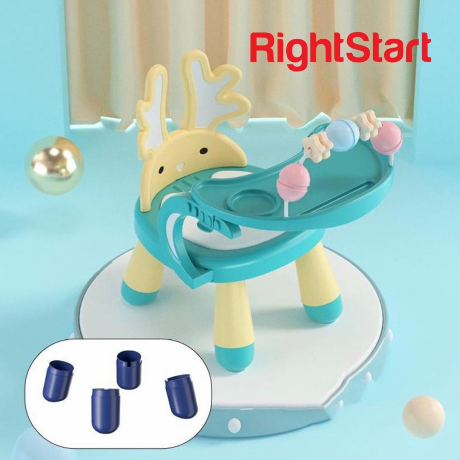 High Chair Right Start 2381 3in1 Deer Chair With Toys / Kursi bayi