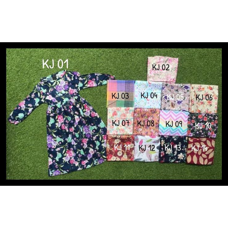 Gamis Katun Jepang Anak