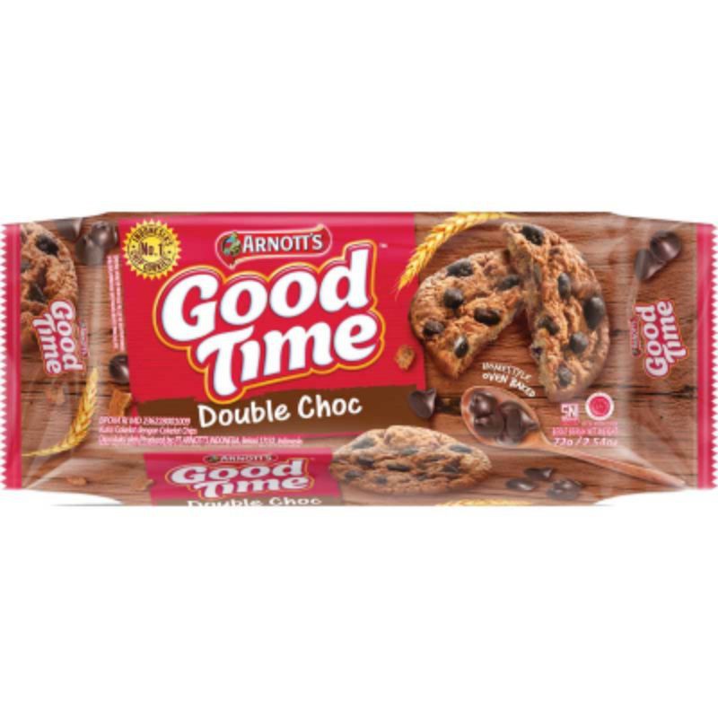 

Good Time Cookies Double Chocolate 72g