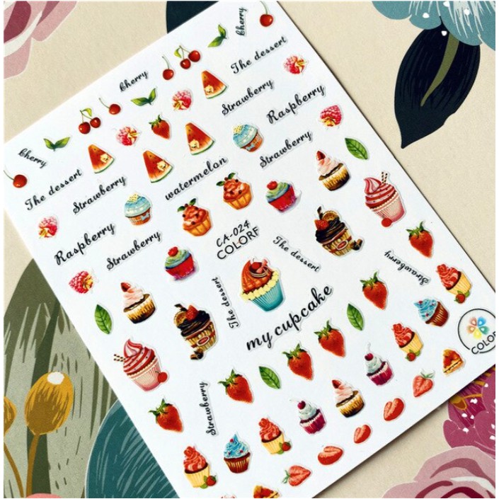 SWEET &amp; SAILORMOON SERIES Ultra Thin Nail Stickers Stiker Kuku Unik Stiker Kuku Lucu