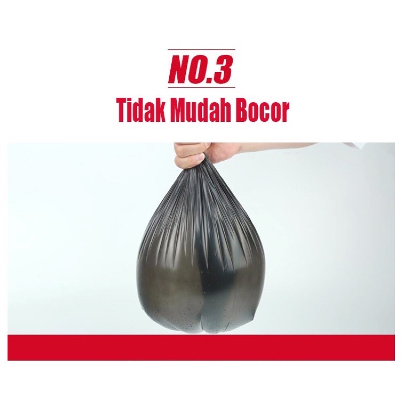 IMPORT Plastik Sampah warna warni Roll Ramah Lingkungan 20 pcs tahan 12kg Gerbage Trash Plastic Bag