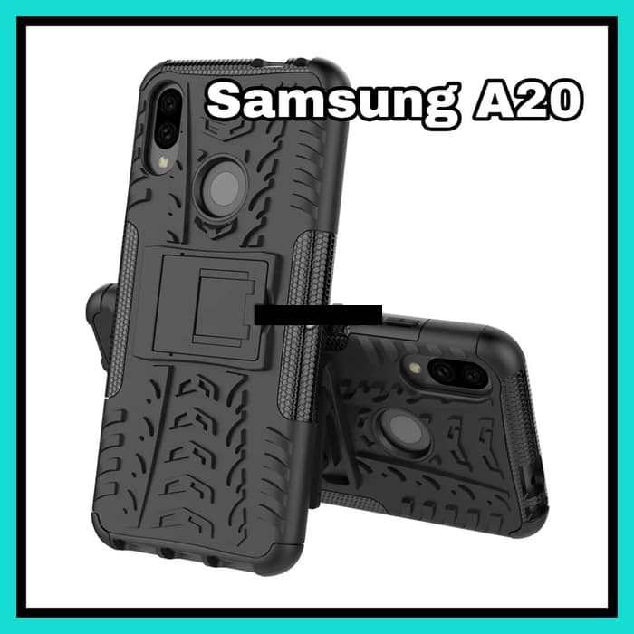 Case Shockproof Samsung A20 - Case Standing Armor Samsung A20