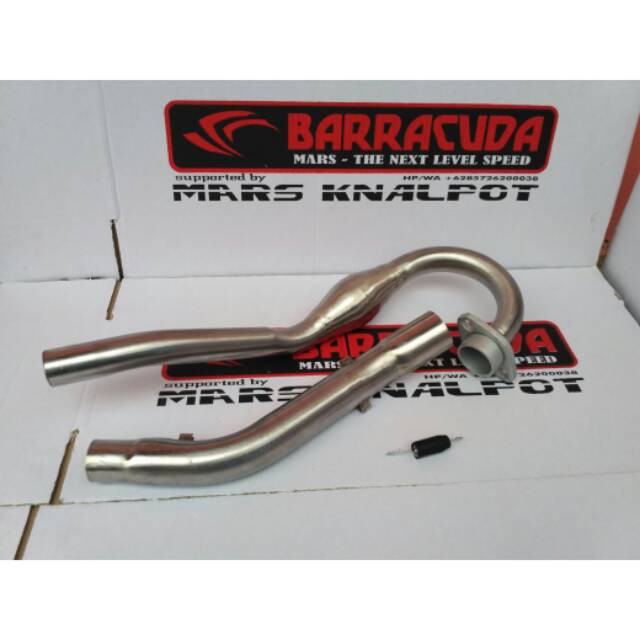 Pipa header leher knalpot klx murah bisa dganti tiger megapro dll