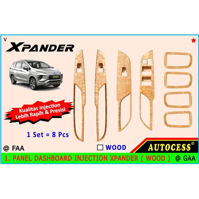 Panel Dashboard Injection Xpander Wood