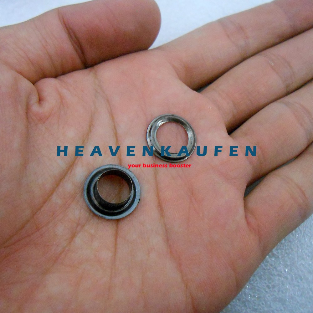 Mata Ayam Eyelet Black Nikel Diameter Lubang 8 mm