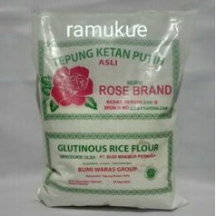 

tepung ketan putih rose brand 500 gram