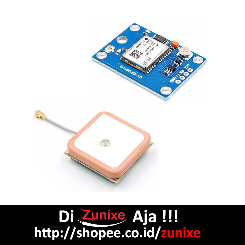 MODUL GPS UBLOX NEO 6MV2 U-BLOX NEO-6M UNTUK ARDUINO, RASPBERRY