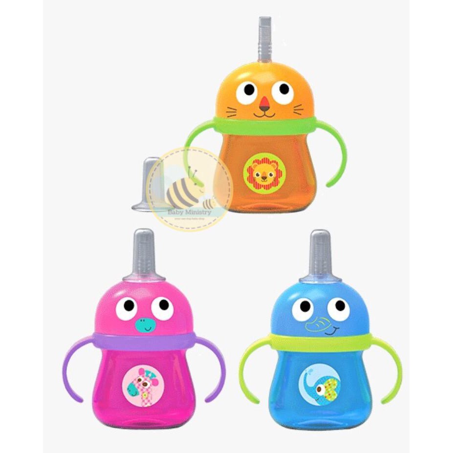 baby safe cup with straw AP007 / tempat minum anak