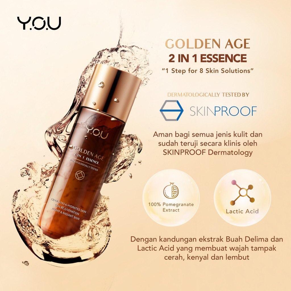 [Emperor] YOU Golden Age 2 in 1 Essence 100ml 1 Step for 8 Skin Solution