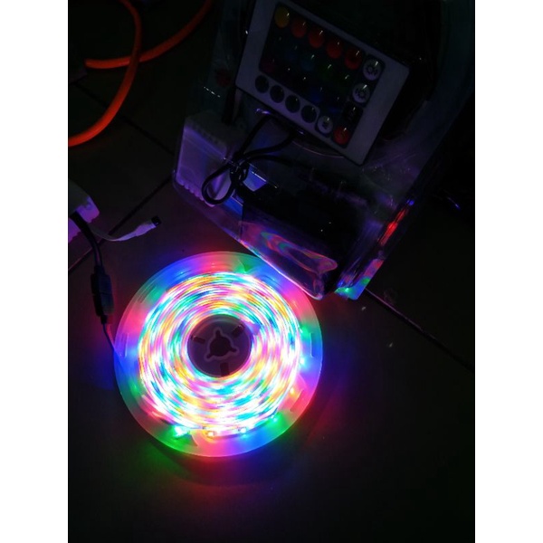 Lampu Led Strip RGB / Lampu Roll Led Strip Rgb Set Adaptor,remote,rgb control
