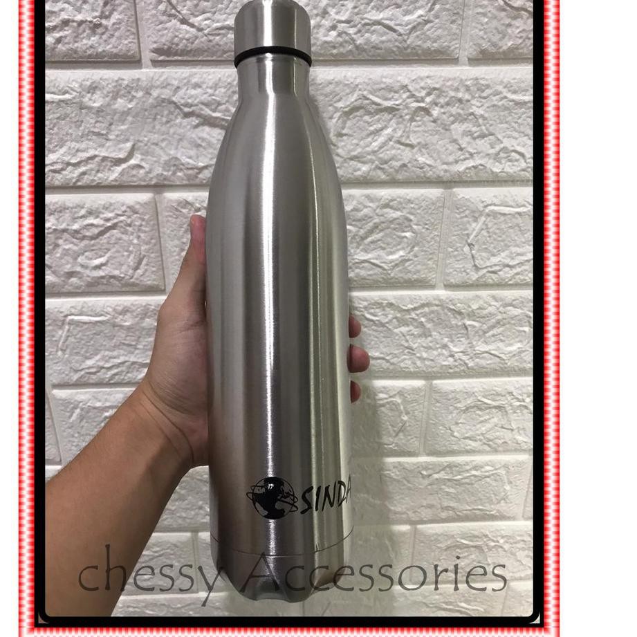 Terbaik TUMBLER TERMOS AIR PANAS STAINLESS STEEL MEWAH / 1 LITER... ...