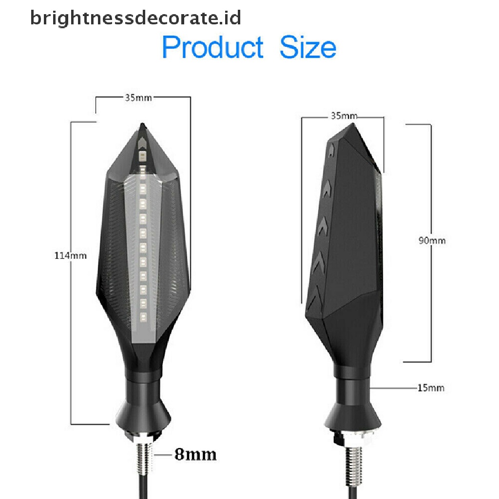 Lampu Sein Led 8mm Untuk Motor