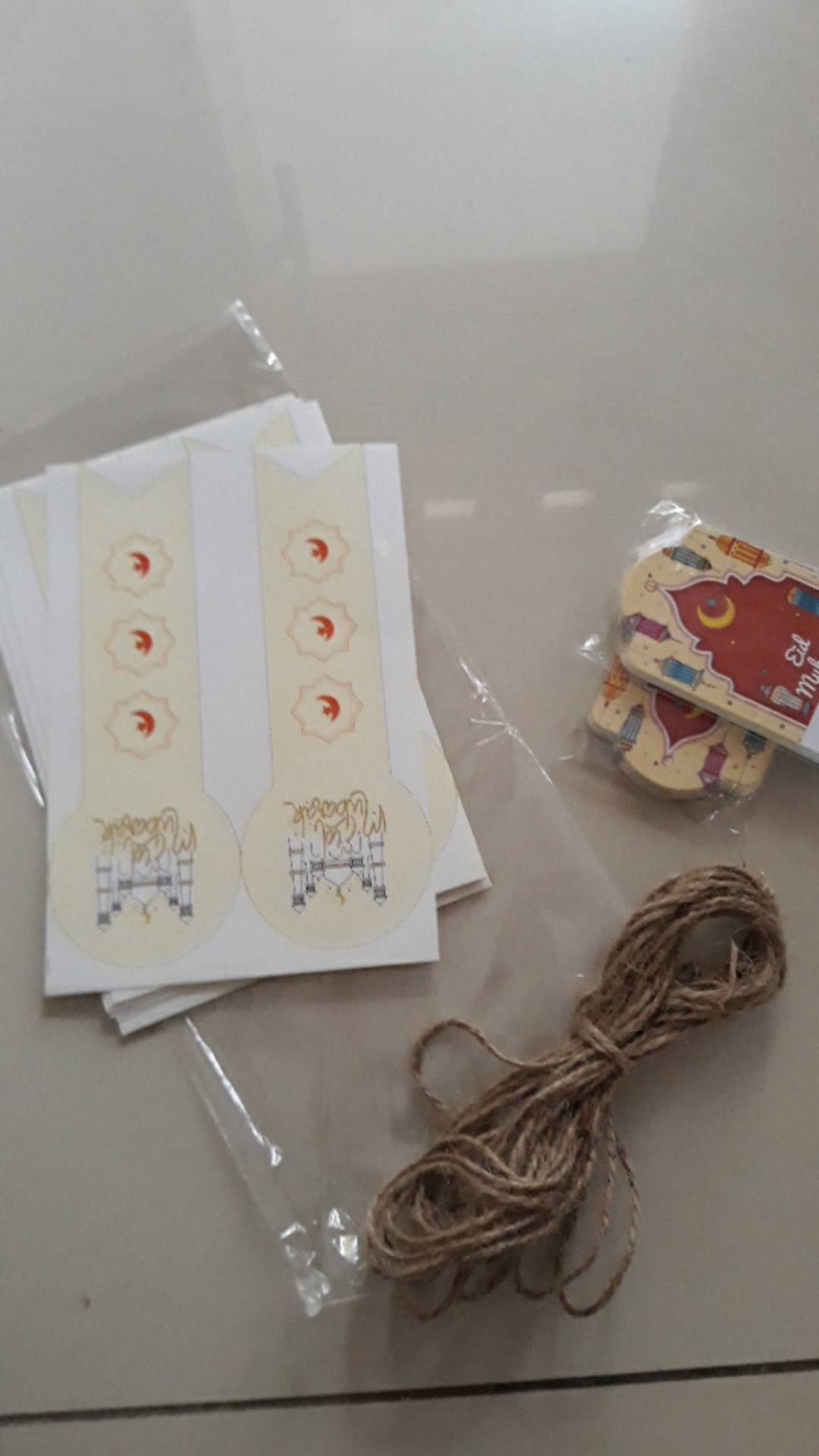 Stiker Segel Tutup Botol  Idul Fitri - Sticker Segel Kemasan Isi 10 Pcs/pack