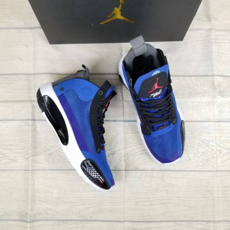 Sepatu Nike Air Jordan 34 Blue Black White