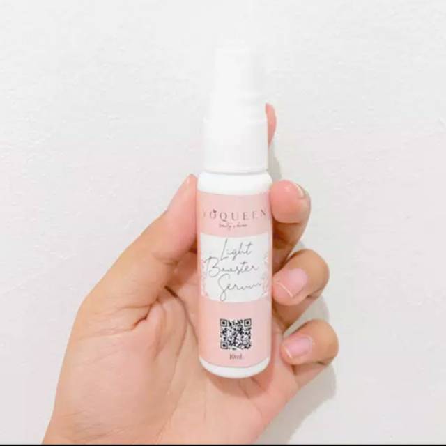 PACKAGING SEMENTARA || 10ml LIGHT BOOSTER | ACNE + BRIGHTENING SERUM Yoqueenbeauty Yoqueen Beauty S