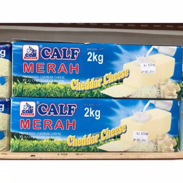 

Keju Calf Merah 2KG Exp Lama