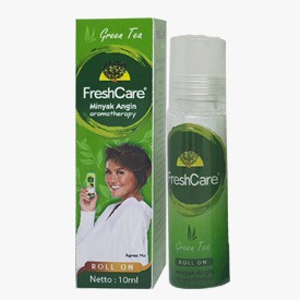 FreshCare Roll On Minyak Angin Aromatherapy 10 mL Green Tea