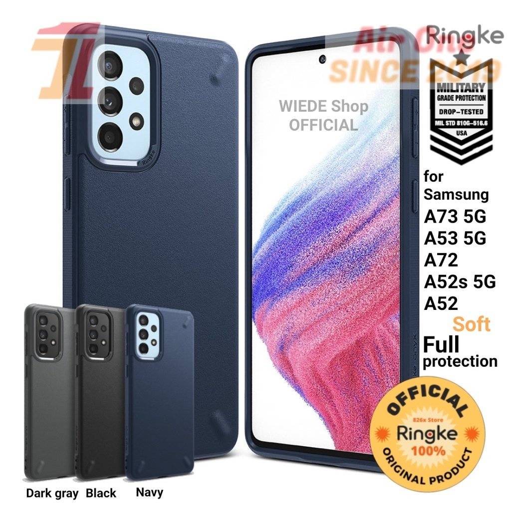 AirOne Case Samsung Galaxy A53 5G A73 5G A52s A52 A72 A32 5G RINGKE Onyx Softcase Casing ORIGINAL