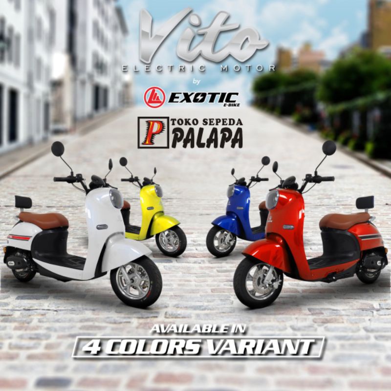 Sepeda Motor Listrik Exotic Vito By Pacific