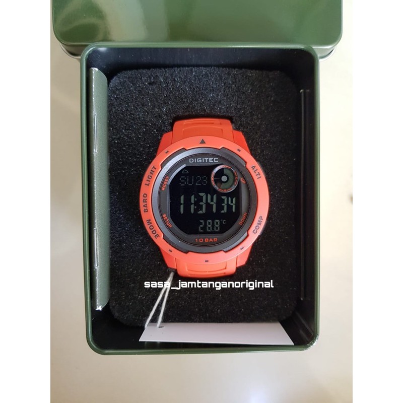 Jam Tangan Digitec Outdoor DS-8100T Original Merah