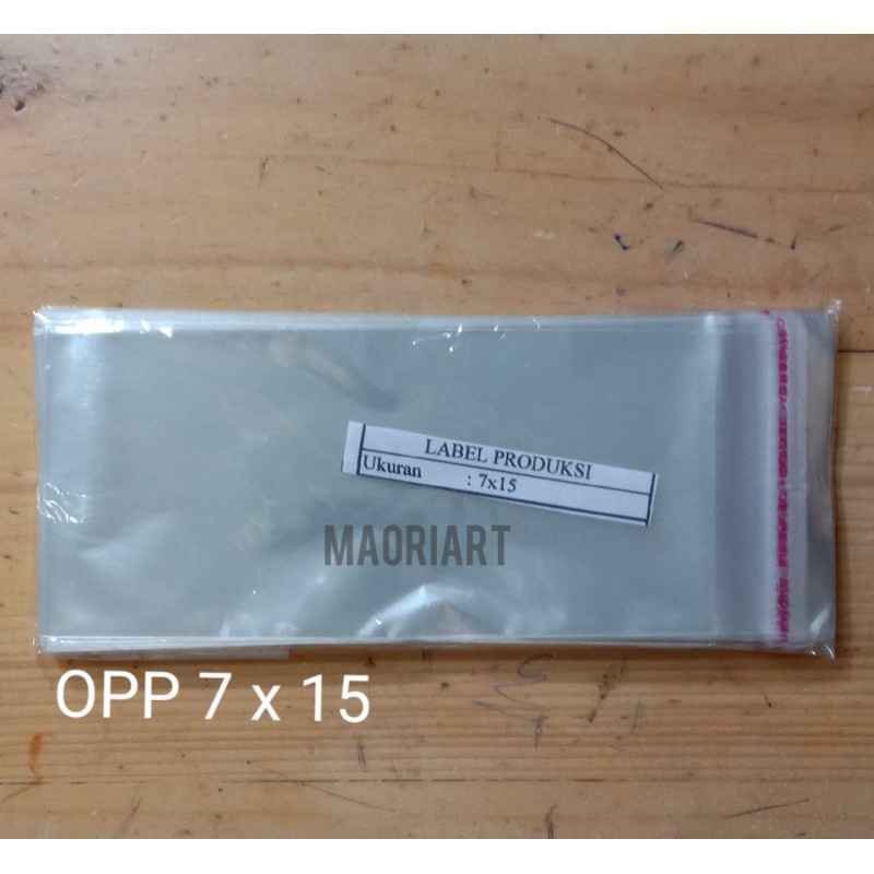 Plastik OPP 7x15 (bungkus uang)