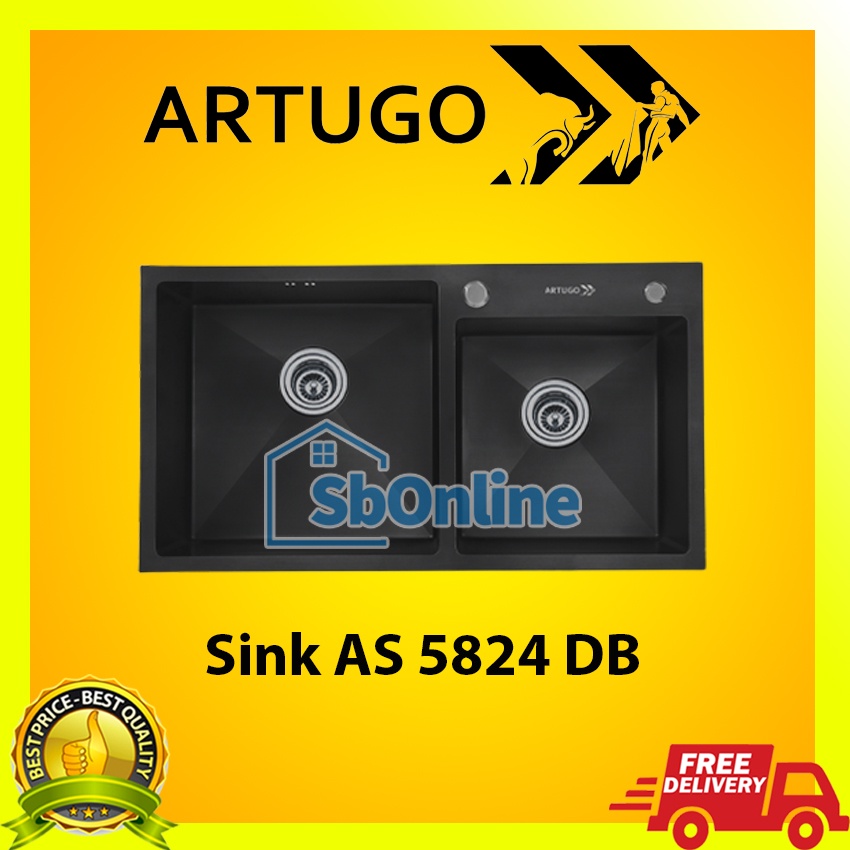 Kitchen Sink ARTUGO Sink AS 5824 DB