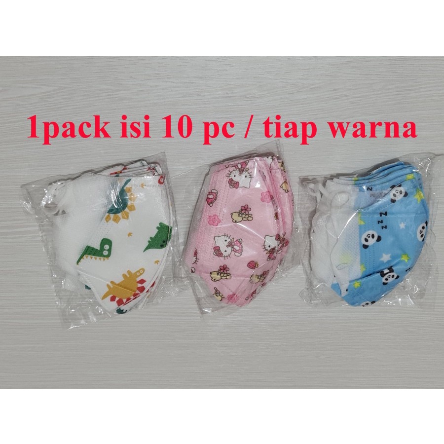 Masker Duckbill Anak Masker kids Anak Duck Bill Disposable karakter