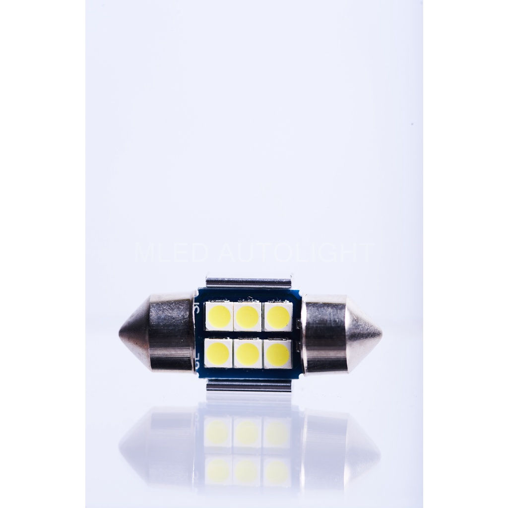 LED kabin Mobil Festoon 28mm SMD3030 CANBUS - Putih