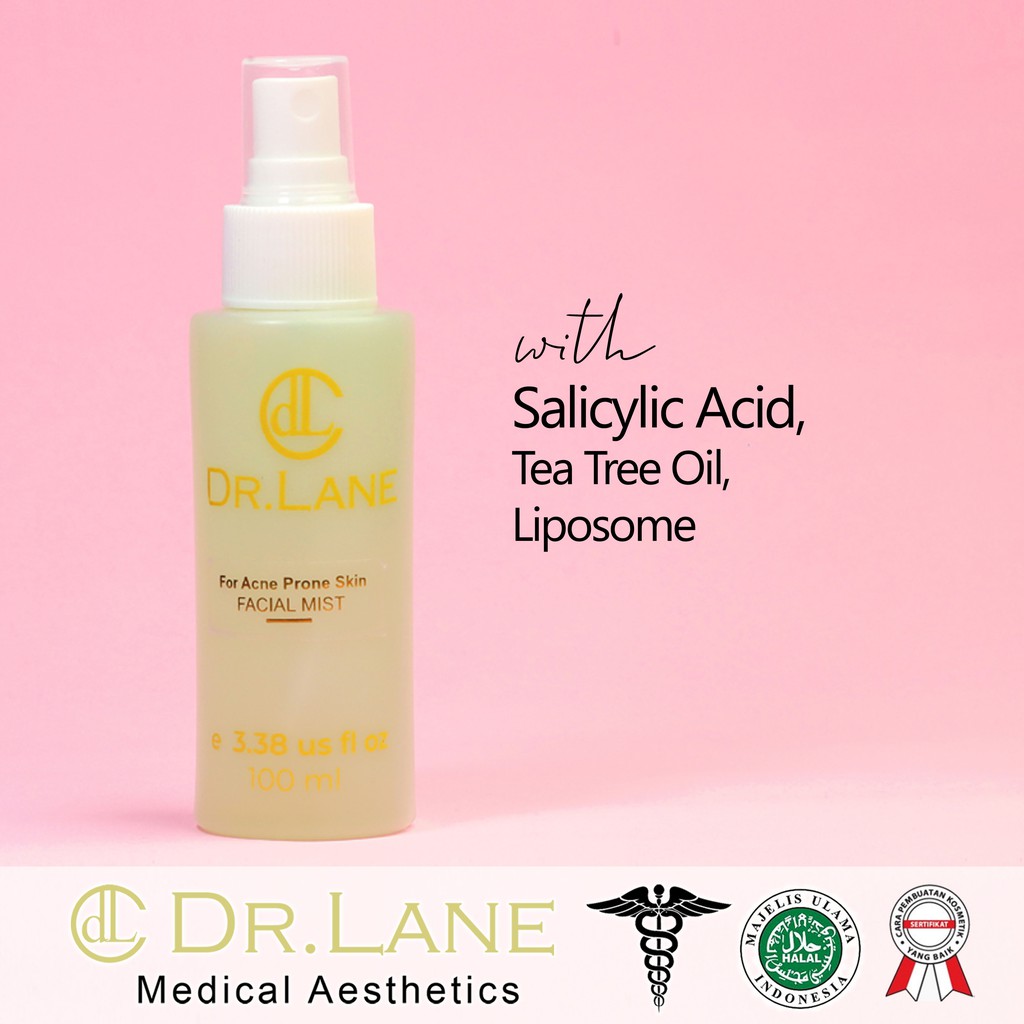 Jual Acne Face Mist Dr. Lane Skincare / Face Mist Kulit Berminyak