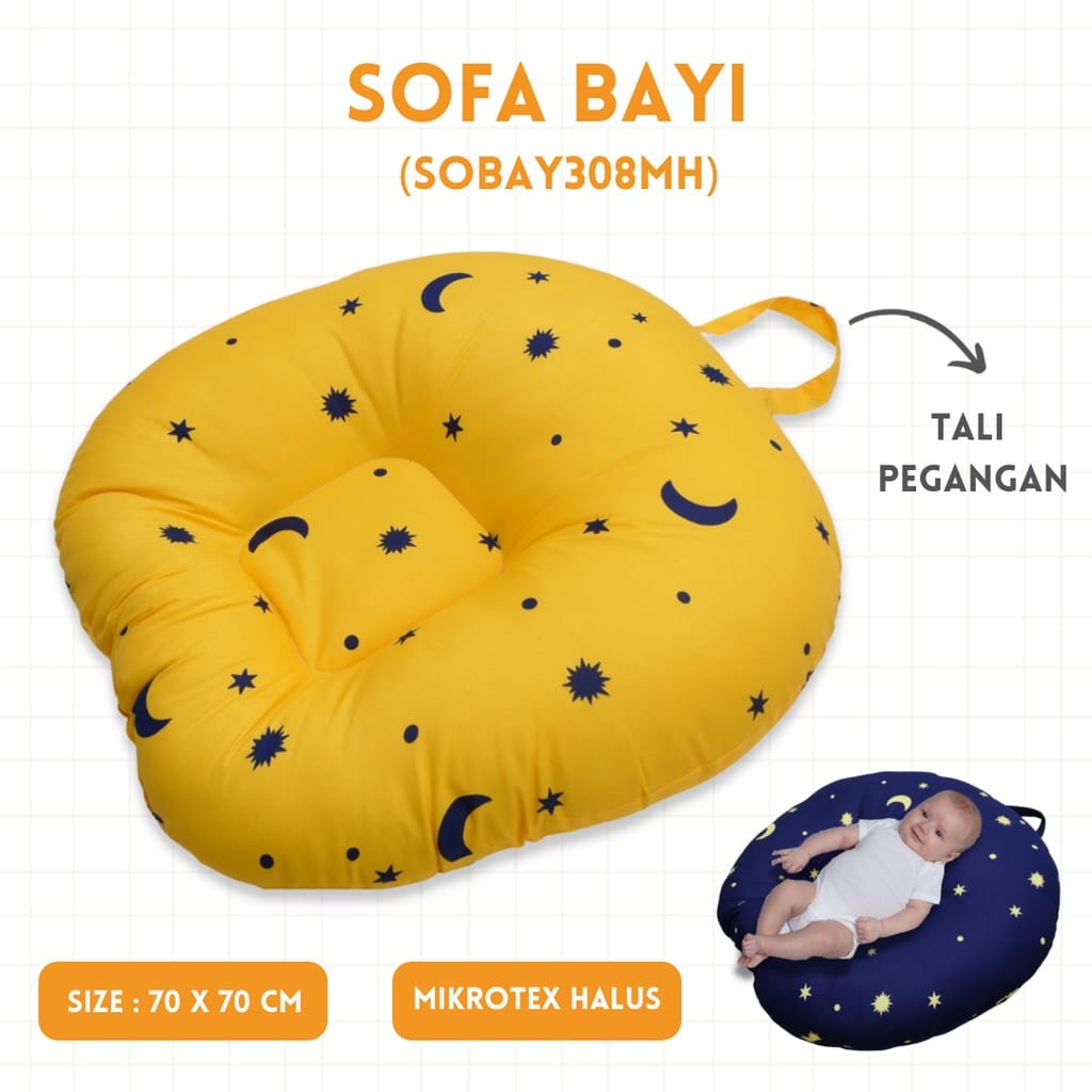 Sofa Bayi Multifungsi Kasur Bayi Baru Lahir Sofa Bayi Newborn Dudukan Bayi Murah COCOK UNTUK KADO