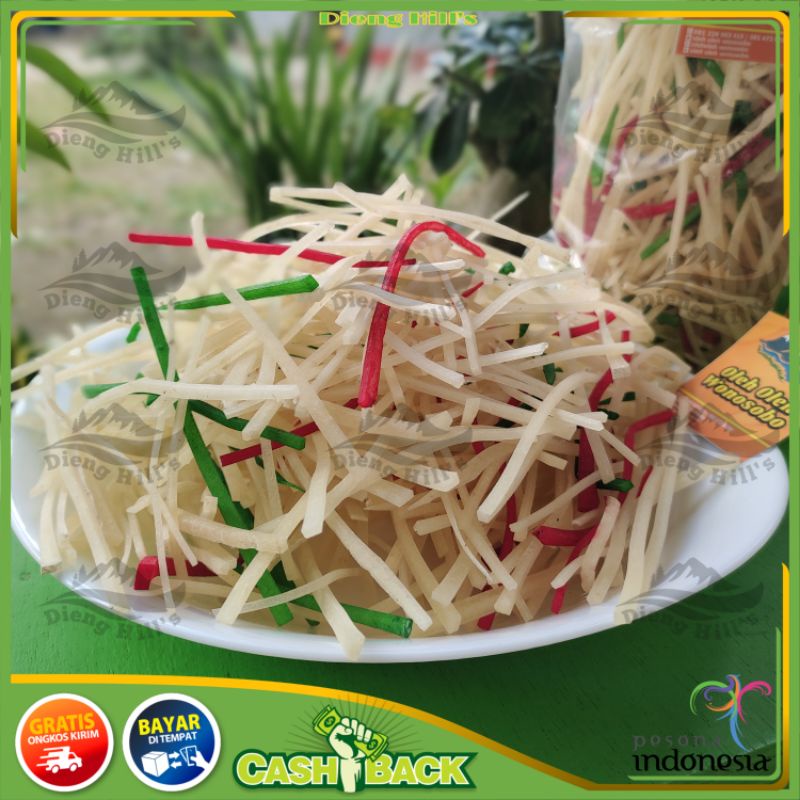 

BANGGI STIK KETELA / CINGKLUNG OLEH OLEH KHAS WONOSOBO (MENTAH)