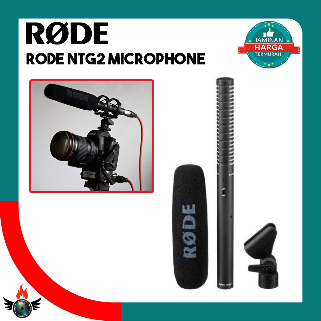 RODE NTG2 Microphone NTG 2 Mic Shotgun NTG-2